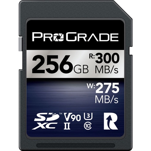 ProGrade 256GB SDXC UHS-II V90 Iridium Memory Card